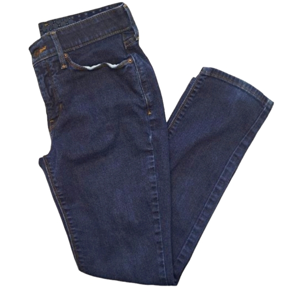 Levi's Dark Wash Straight Leg Jeans Size 27x30 - Picture 1 of 9